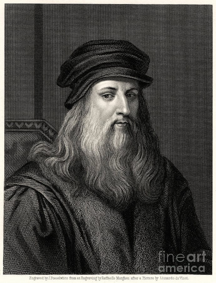 Leonardo da Vinci self-portrait